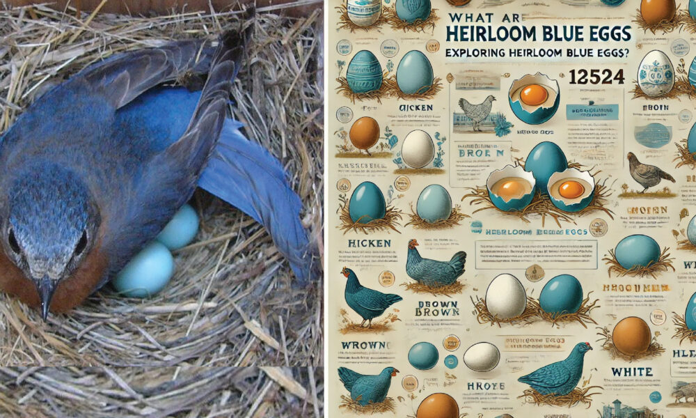 Heirloom Blue Eggs 12524