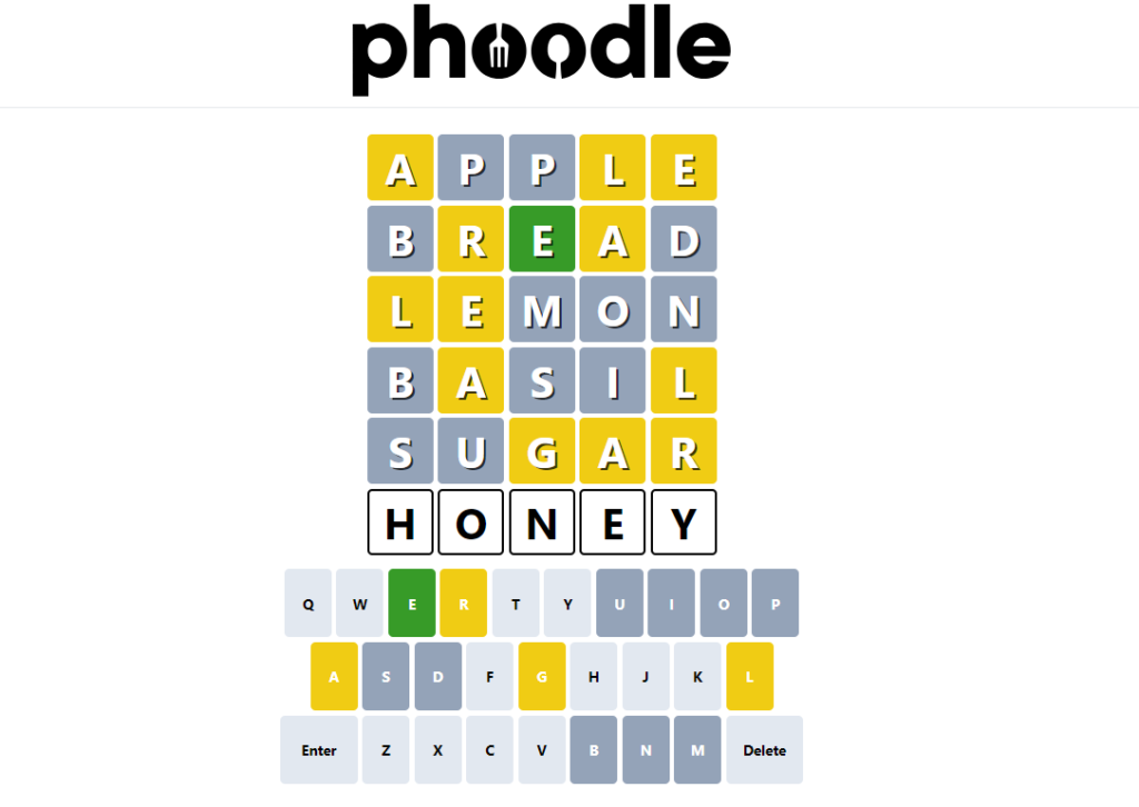 Phoodle complete game