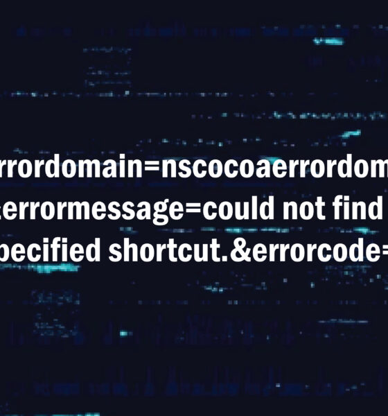 errordomain=nscocoaerrordomain&errormessage=could not find the specified shortcut.&errorcode=4