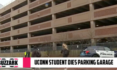 uconn student dies parking garage